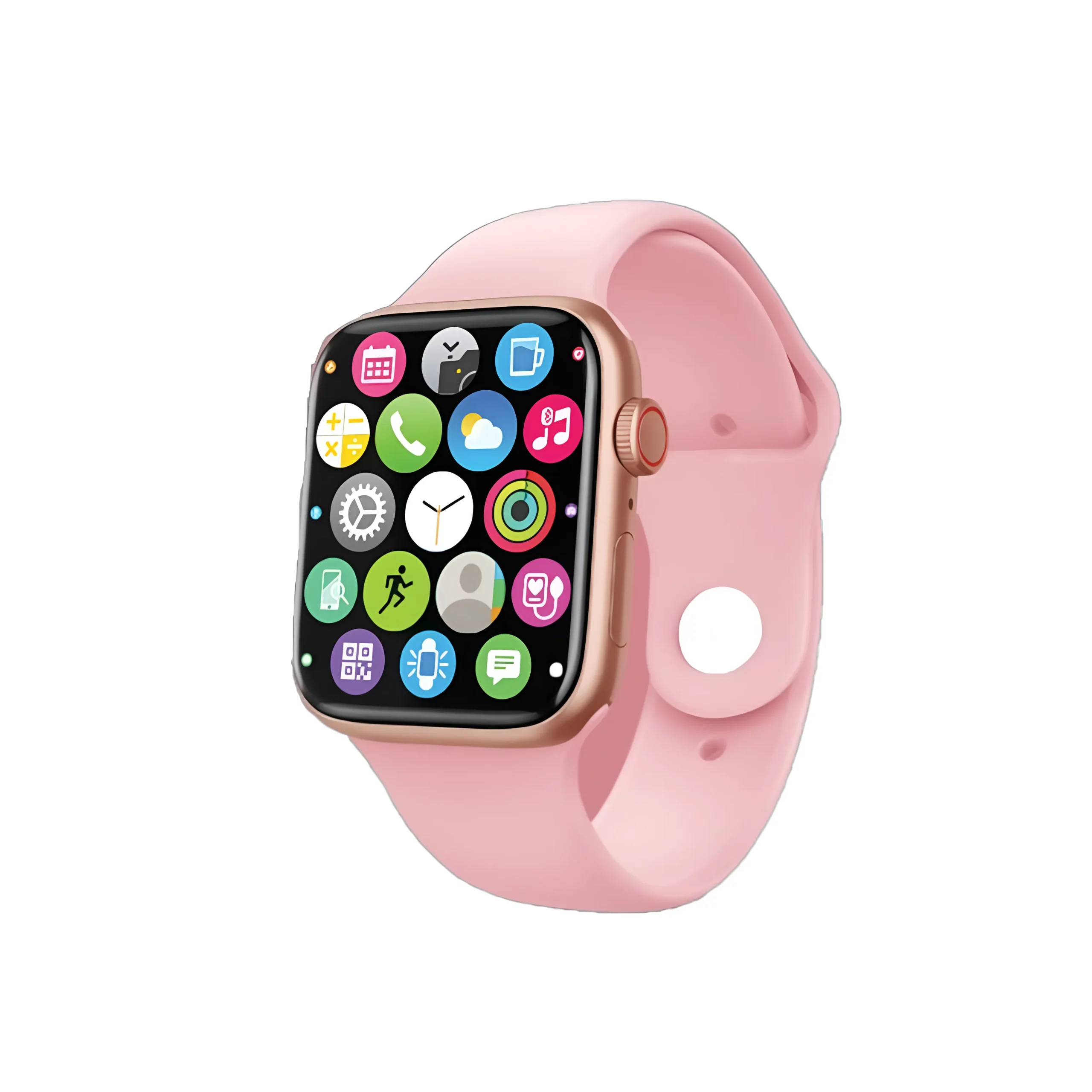 Geeoo W30 Pro Bluetooth Calling Smart watch – Pink